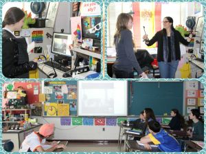 Google Hangout with school in El Salvador